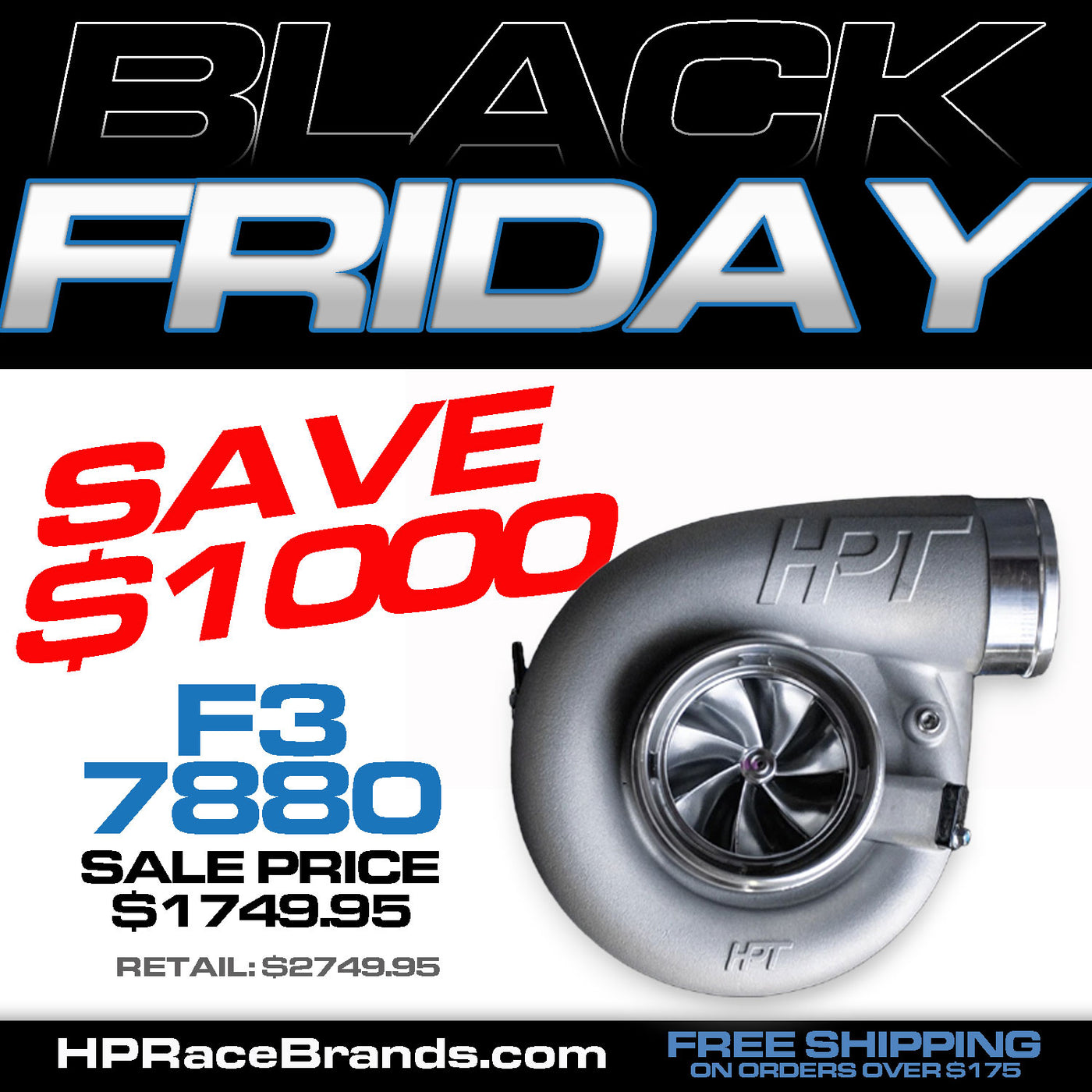 Black Friday Special - HPT F3 7880