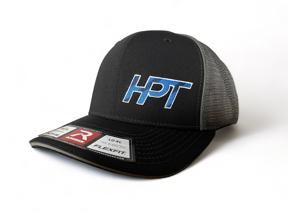 HPT Black/Gray Mesh Fitted Hat