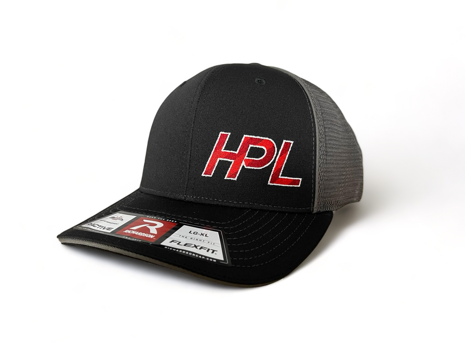 HPL Black/Gray Mesh Fitted Hat