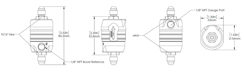 ProOPR Rising Rate Turbo Oil Pressure Regulator