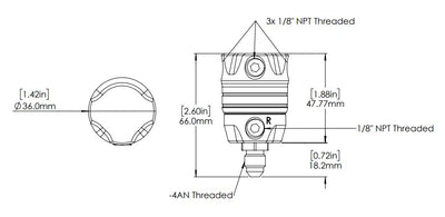 ProOPR Rising Rate Turbo Oil Pressure Regulator (Twin Outlet)