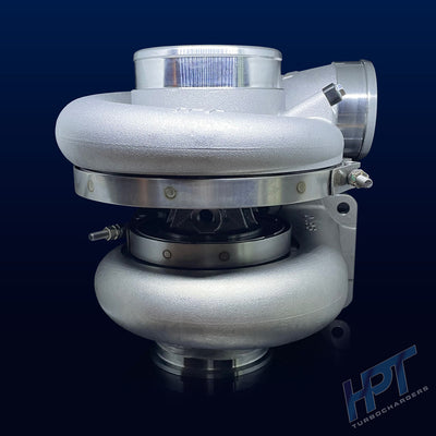 HPT Turbocharger - F3 7880 T4 Inlet V-Band Outlet 1.24 A/R
