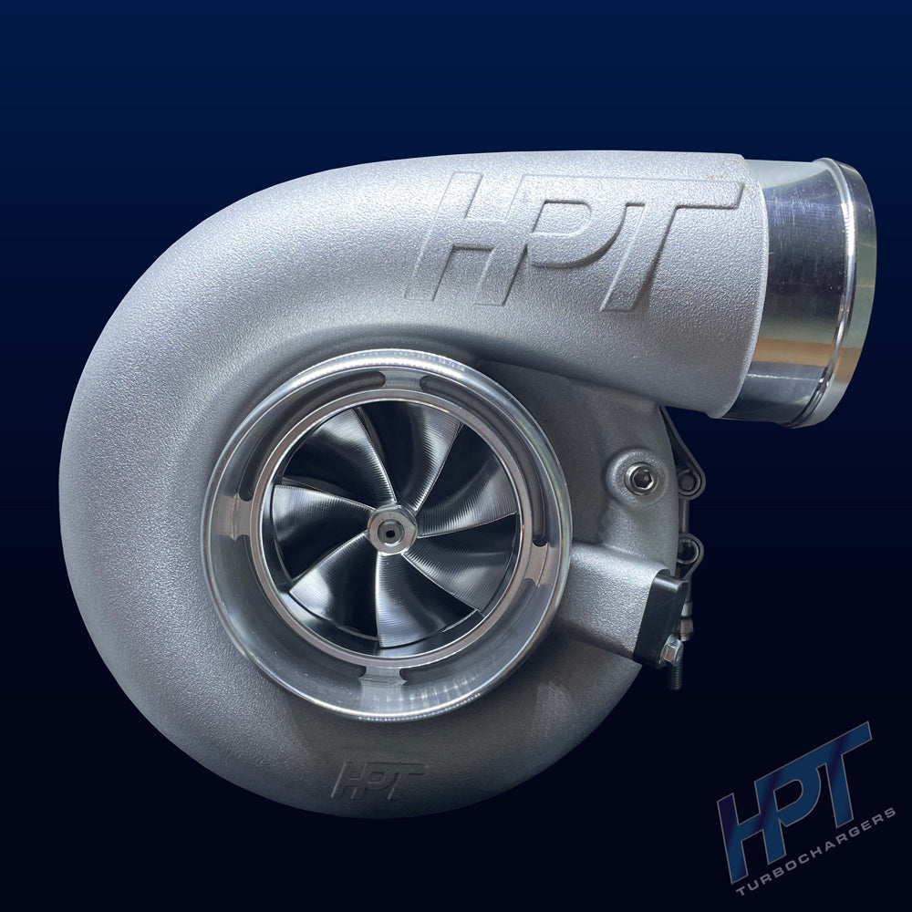 HPT Turbocharger - F3 7880 T4 Inlet V-Band Outlet 1.24 A/R